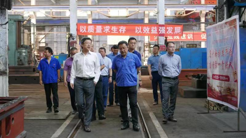 中信證券、嘉源律師事務(wù)所及大信會計師事務(wù)所一行領(lǐng)導(dǎo)來星火機(jī)床公司調(diào)研考察