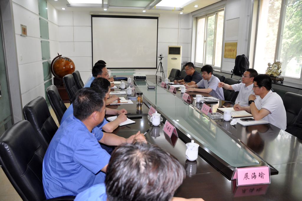 中國機(jī)床工具工業(yè)協(xié)會調(diào)研組來公司調(diào)研