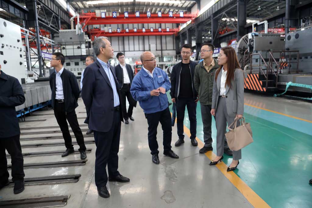 中科院蘭州化學(xué)物理研究所領(lǐng)導(dǎo)張俊彥一行來公司考察